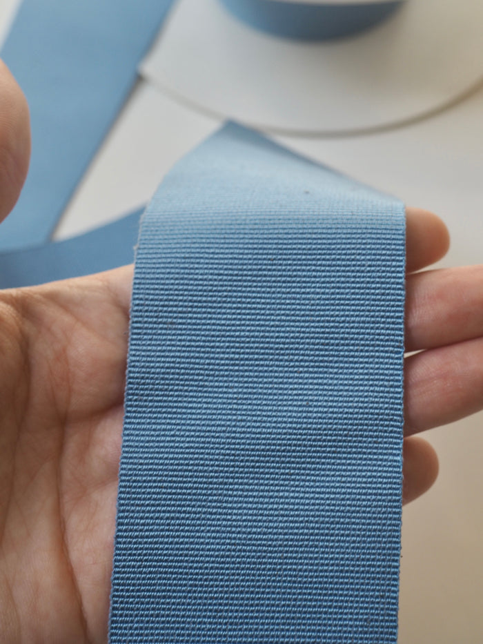 Blue Grosgrain Ribbon 50mm