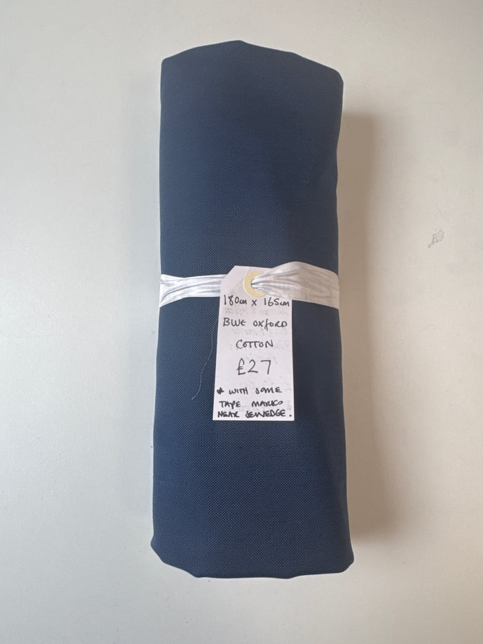 Blue Oxford Cotton Remnant