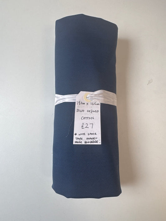 Blue Oxford Cotton Remnant