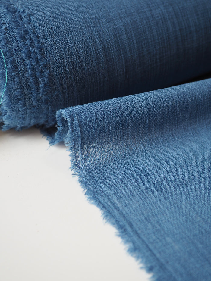 Blue Polyester Voile