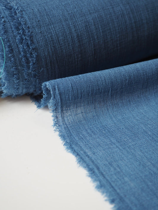 Blue Polyester Voile