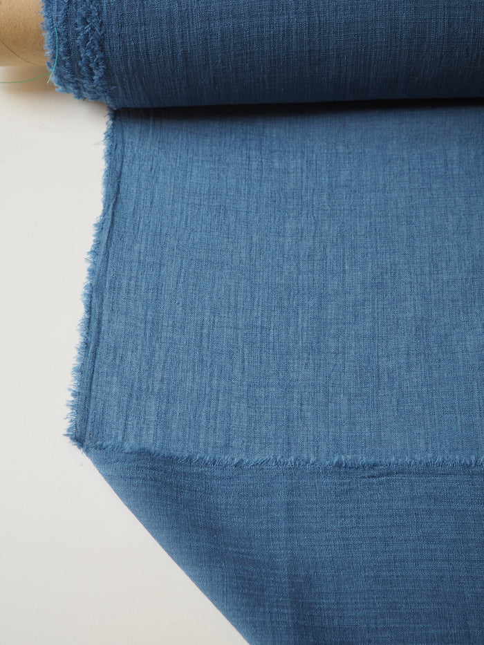 Blue Polyester Voile
