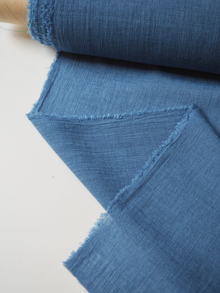 Blue Polyester Voile