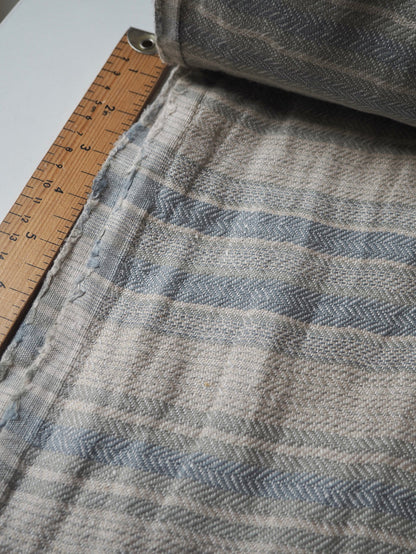 Blue Stripe Extra Wide Linen