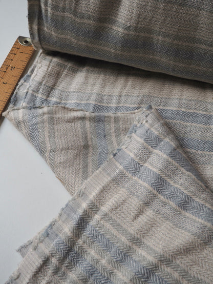 Blue Stripe Extra Wide Linen
