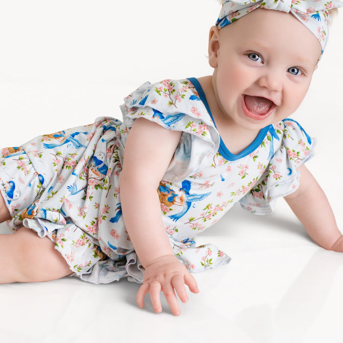 Bluebird Melody Bodysuit Twirl Dress