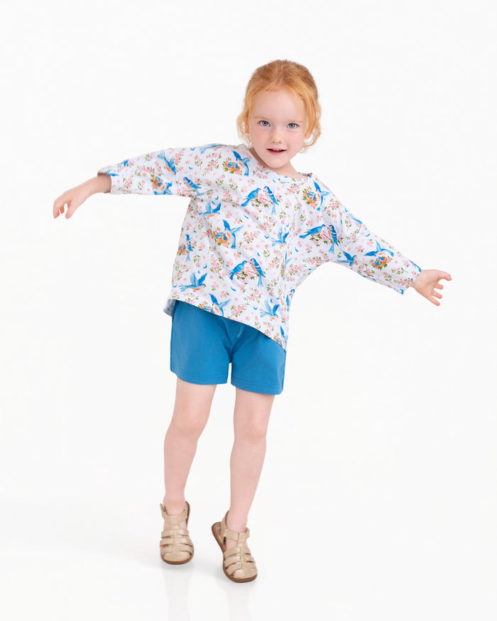 Bluebird Melody Comfy Cloud Short Set