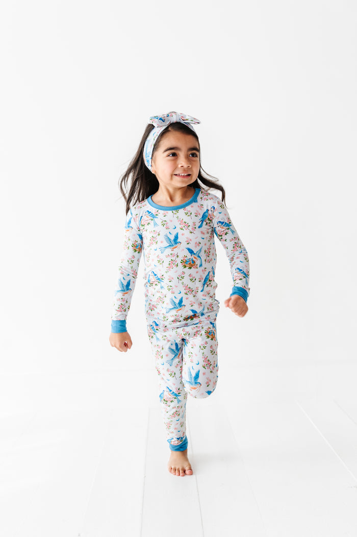 Bluebird Melody Long Sleeve PJ's
