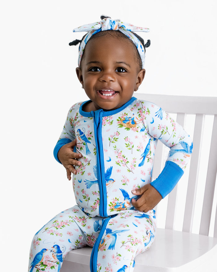 Bluebird Melody Romper