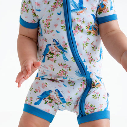 Bluebird Melody Short Sleeve Romper