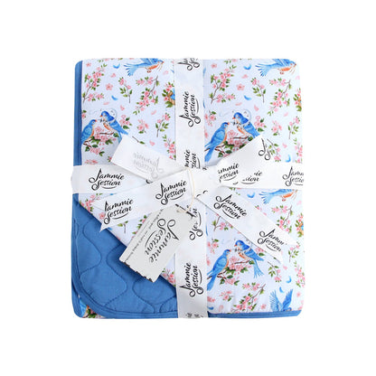 Bluebird Melody Toddler Quilted Blanket