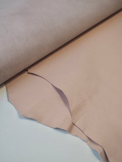 Blush Pink Napa Lambskin