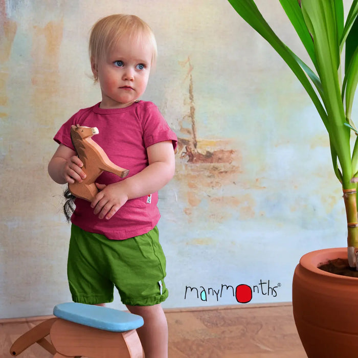 Body 4 en 1 en chanvre et coton bio Manymonths - Choco biscuit