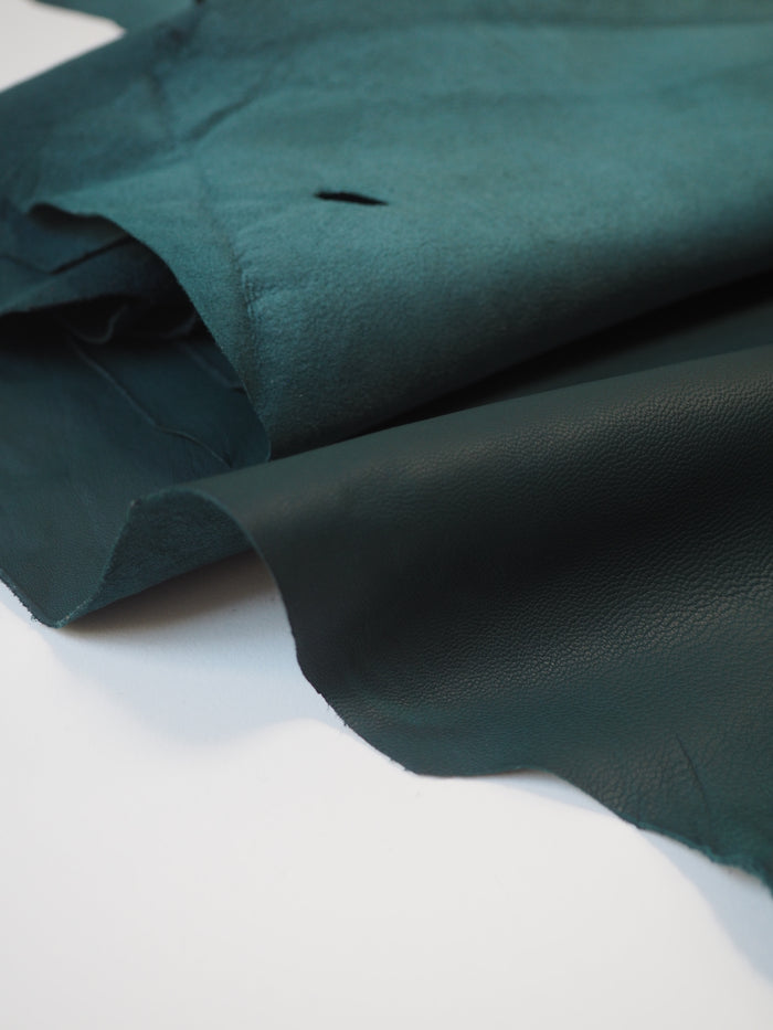 Bottle Green Napa Lambskin
