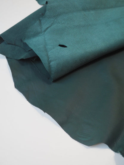 Bottle Green Napa Lambskin