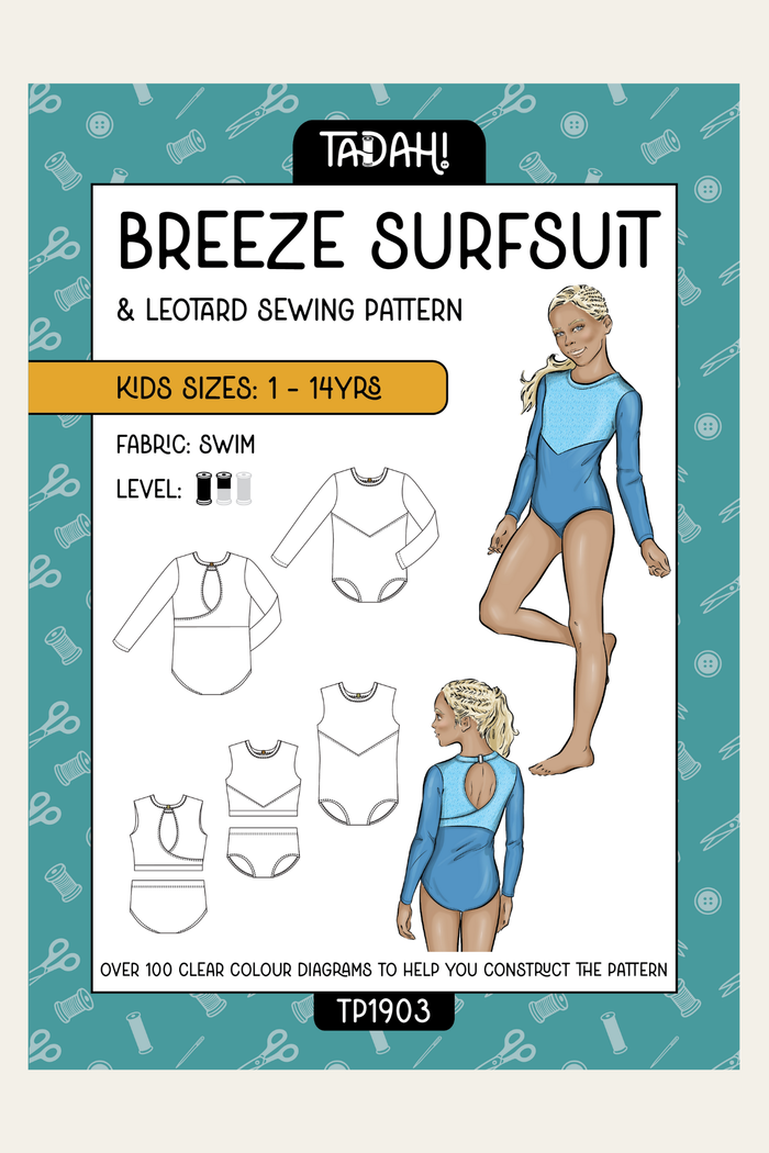 Breeze Surfsuit & Leo Sewing Pattern