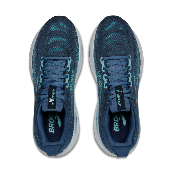 Brooks Men's Adrenaline GTS 25 Wide Fitting 2E Running Shoes in Spellbound/Moonlight/Ipanema SS26