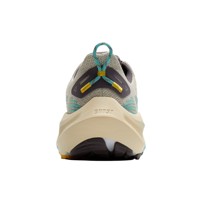 Brooks Men's Ghost Trail Running Shoes in Bleached Sand/Rabbit/Bluefish SS26