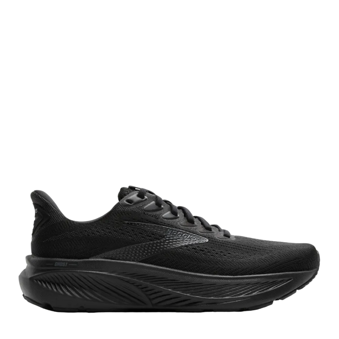 Brooks Women's Ghost 17 Wide Fit Running Shoes in Black