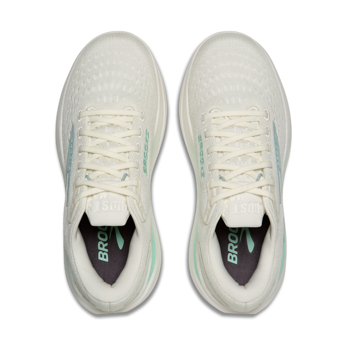 Brooks Women's Ghost Max 3 Running Shoes in Coconut/Yucca/Gray Mist SS26