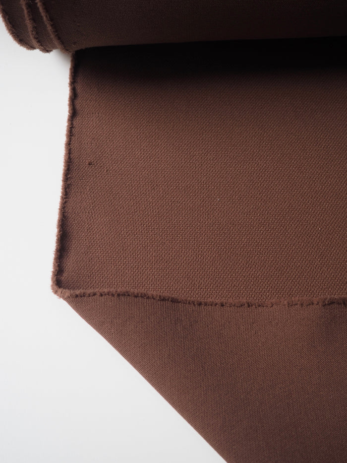 Brown Textured Jacquard