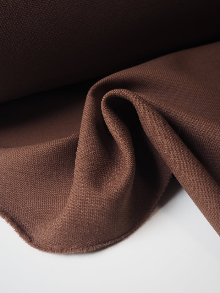 Brown Textured Jacquard