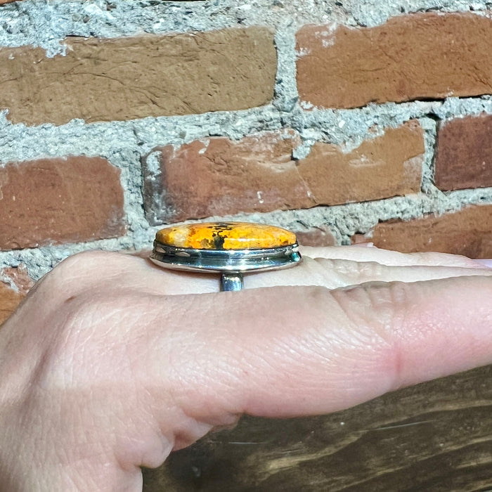 Bumble Bee Jasper Ring