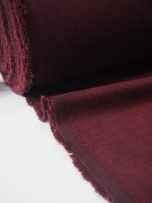 Burgundy Cotton Corduroy