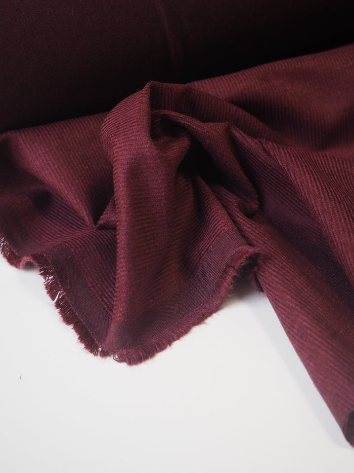 Burgundy Cotton Corduroy