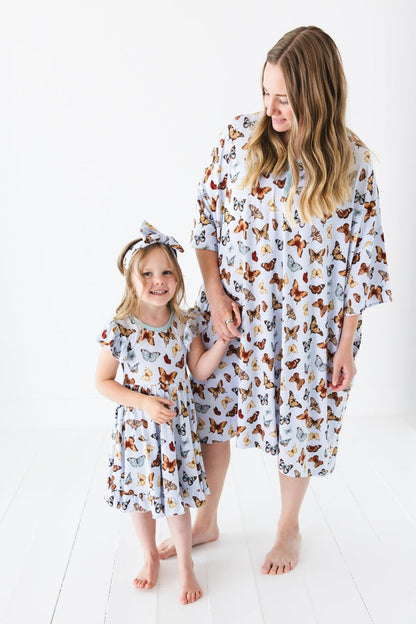 Butterfly Kisses Women's Muumuu Lounge Tee (ONE SIZE FITS XS - XXL) - Jammie Session