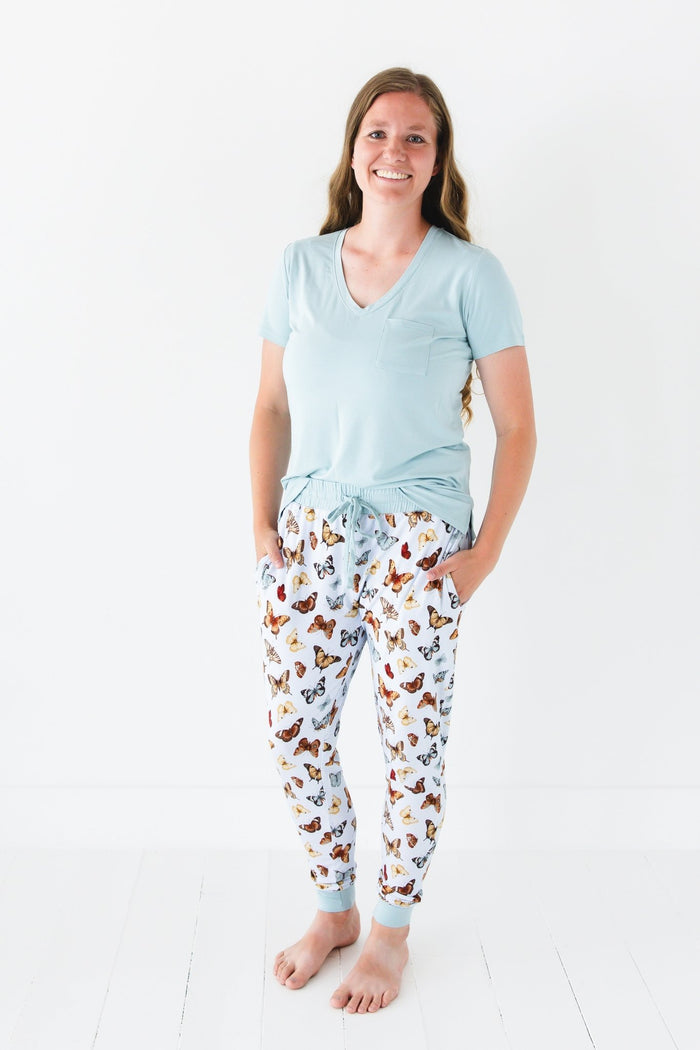 Butterfly Kisses Women's Solid Short Sleeve T-shirt - Jammie Session