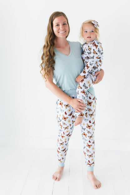 Butterfly Kisses Women's Solid Short Sleeve T-shirt - Jammie Session