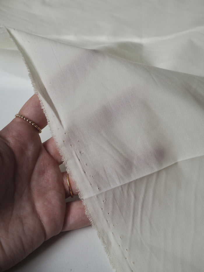 Buttermilk Cotton Poplin