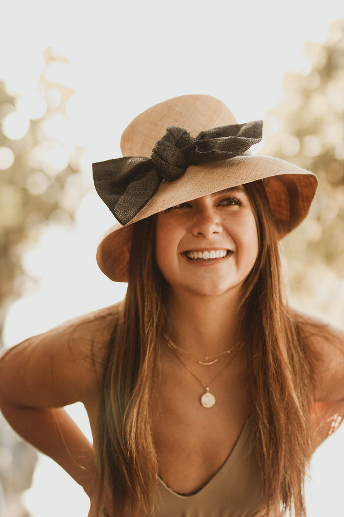 Cara Straw Hat with Bow