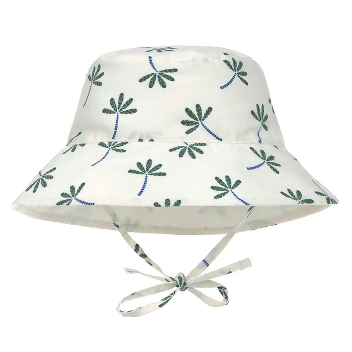 Chapeau anti-UV réversible Lässig - Palms nature - Lilinappy