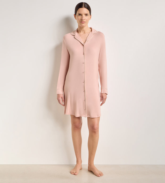 Chemise de nuit rose poudré Soft Blush