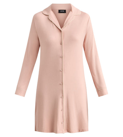 Chemise de nuit rose poudré Soft Blush