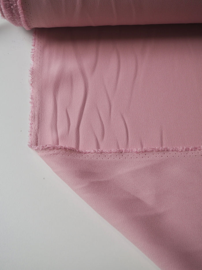 Cherry Blossom Crepe-Back Satin