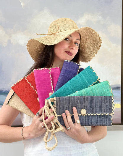 ChiChi Straw Wristlet
