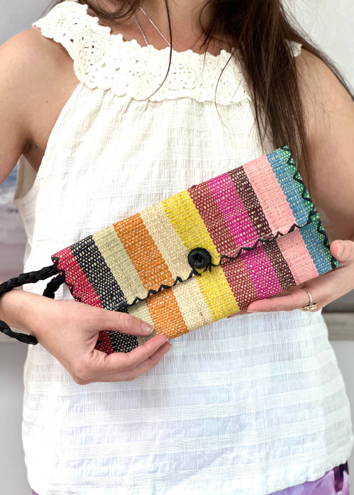 ChiChi Straw Wristlet