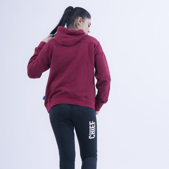 Chief Maroon Hoodie