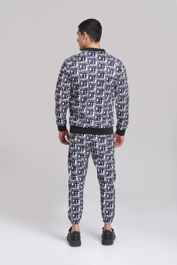 Chief Pattern Stylish TrackSuit - Men