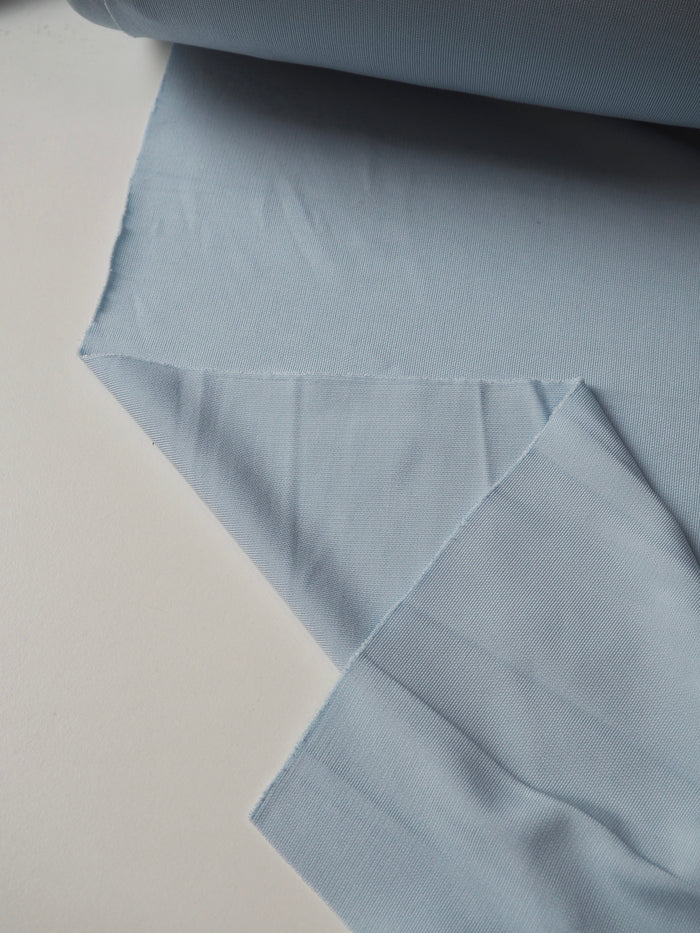 Cloud Blue Viscose Interlock Jersey