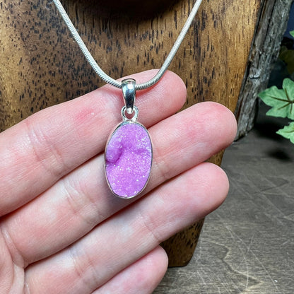 Cobaltoan Calcite Pendant