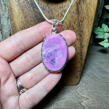 Cobaltoan Calcite Pendant