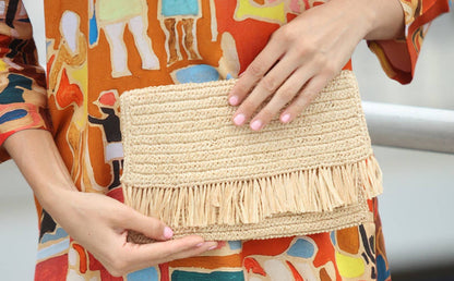 Coco Fringe Clutch