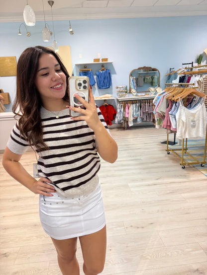 comfort stripped tee