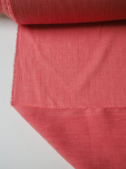 Coral Polyester Voile