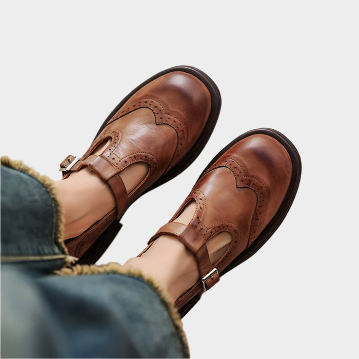 Corinne | Classic Mary Jane Loafers