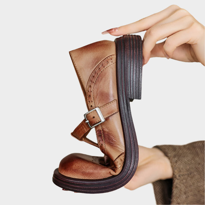 Corinne | Classic Mary Jane Loafers